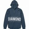 Diamond Winston Hooded Thermal Navy Hoodies