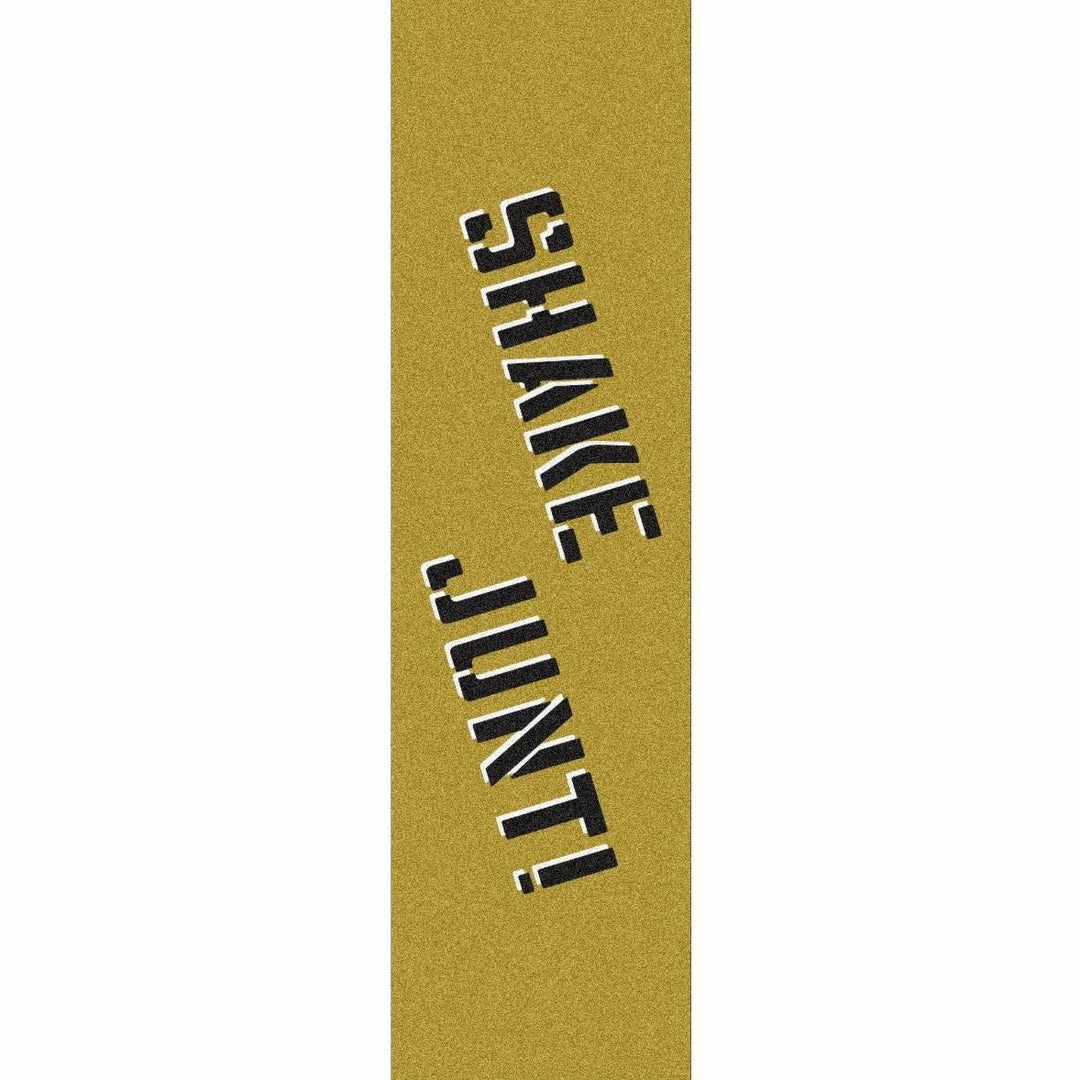 Shake Junt Grip Tape Gold/Black Single Sheet 1 Shake Junt Grip Tape Gold/Black Single Sheet