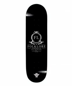 FOLKLORE - FIBRE TECH LITE 15 YEAR CLUB SKATE DECK. 8.5
