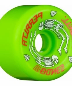 Skateboarding POWELL PERALTA - G BONES SKATEBOARD WHEELS: GREEN 64MM X 97A