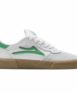 LAKAI - CAMBRIDGE MENS SHOES WHITE/GRASS SUEDE