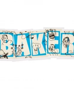 BAKER - BRAND LOGO SKETCH STICKER: 5 1/4