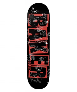 Skateboarding BAKER - DOLLIN BRAND NAME SKETCH SKATEBOARD DECK: 8"