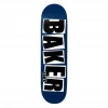 BAKER - RILEY HAWK BRAND NAME SKATEBOARD DECK: NAVY 8.25"