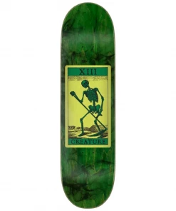 CREATURE - DEATHCARD LG SKATEBOARD DECK. 8.5" X 32.25"