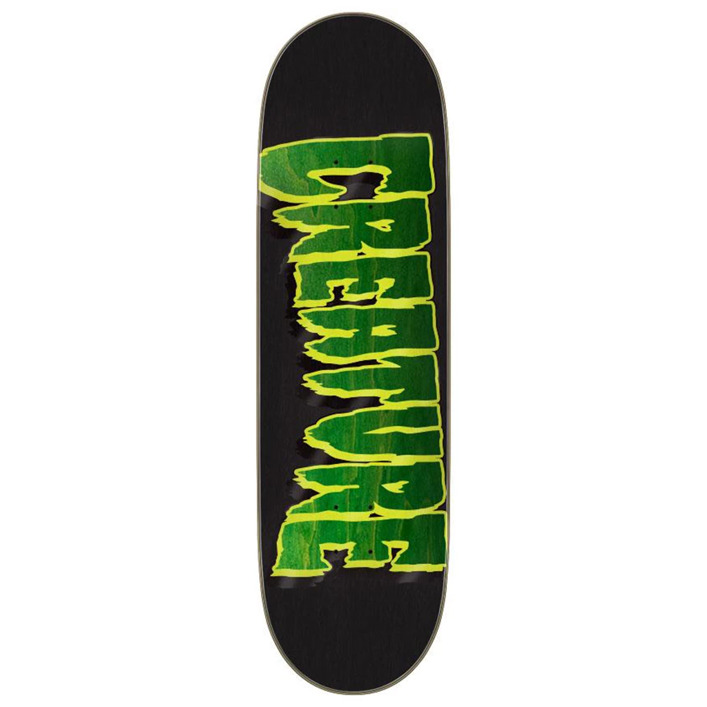 Skateboarding CREATURE - LOGO OUTLINE STUMPS SKATEBOARD DECK/GREEN. 9" X 32.15" 1 Skateboarding CREATURE - LOGO OUTLINE STUMPS SKATEBOARD DECK/GREEN. 9" X 32.15"