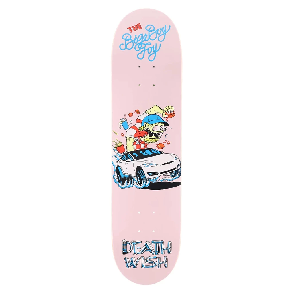 Skateboarding DEATHWISH - JAMIE FOY CREEPS SKATEBOARD DECK: 8" 1 Skateboarding DEATHWISH - JAMIE FOY CREEPS SKATEBOARD DECK: 8"
