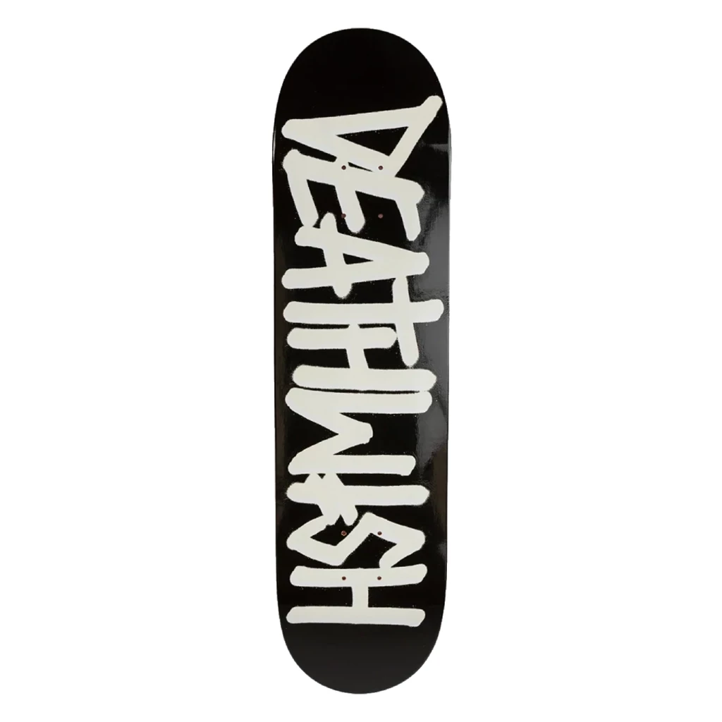 DEATHWISH - OG DEATHSPRAY GLOW SKATEBOARD DECK: 8" Skateboarding 1 DEATHWISH - OG DEATHSPRAY GLOW SKATEBOARD DECK: 8" Skateboarding