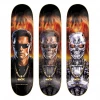 DGK - HENRY SANCHEZ T2 LENTICULAR SKATEBOARD DECK. 8.25"