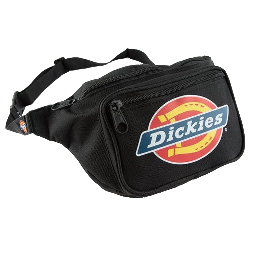 DICKIES - HS COLOUR LOGO HIP SACK/BUM BAG BLACK Trucks 1 DICKIES - HS COLOUR LOGO HIP SACK/BUM BAG BLACK Trucks