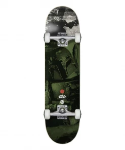 ELEMENT X STAR WARS - BOBA FETT COMPLETE SKATEBOARD: 8"