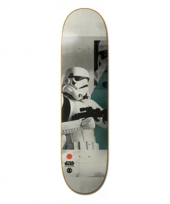 Skateboarding ELEMENT X STAR WARS - STORM TROOPER SKATEBOARD DECK: 8.25"