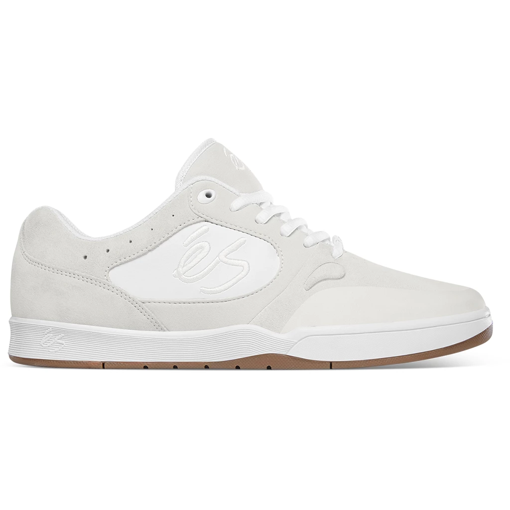 ES - SWIFT 1.5 MENS SHOES: WHITE/WHITE/GUM 1 ES - SWIFT 1.5 MENS SHOES: WHITE/WHITE/GUM