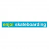 Stickers ENJOI - SKATEBOARDING STICKER TEAL 5.75" X .75"