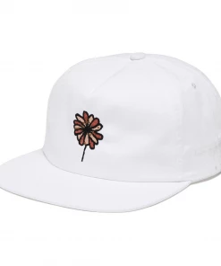 GIRL - BLOOMING SNAPBACK CAP: WHITE