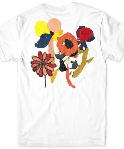 GIRL - BLOOMING COMFORT SHORT SLEEVE TEE: WHITE Trucks