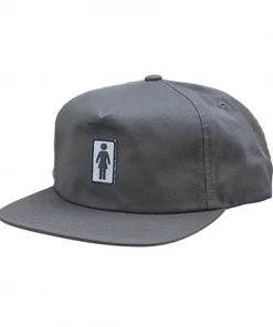 GIRL - ICEY OG SNAPBACK CAP: GRAPHITE
