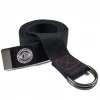 INDEPENDENT - BTG SUMMIT COTTON WEB D-RING BELT: BLACK