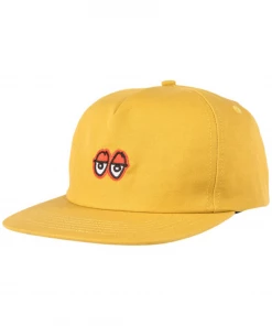 KROOKED - EYES ADJUSTABLE CAP GOLD/RED Trucks