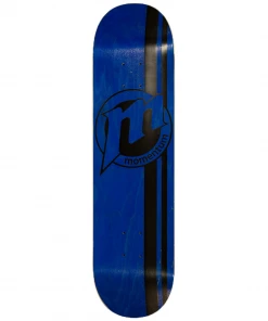 MOMENTUM - CIRCLE LOGO SKATEBOARD DECK: BLUE 8.25" Skateboarding