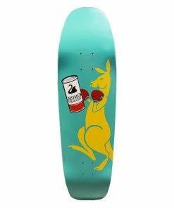 Skateboarding MOMENTUM - BOXING ROO BARGER SHAPE SKATEBOARD DECK: 8.8"
