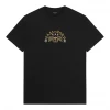 PASS~PORT - ARCHED EMBROIDERY SHORT SLEEVE TEE: BLACK Trucks