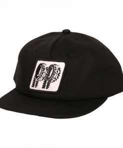 Trucks PASS~PORT - FLAT TYRE 5 PANEL CAP Black