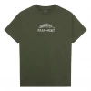 PASS~PORT - QUILL EMBROIDERY SHORT SLEEVE TEE: ARMY Trucks