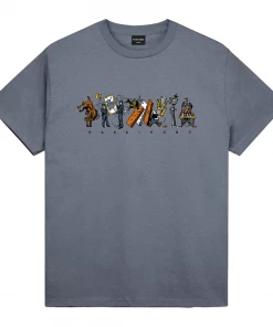 PASS~PORT - TAKE CARE SHORT SLEEVE TEE: STONEWASH BLUE