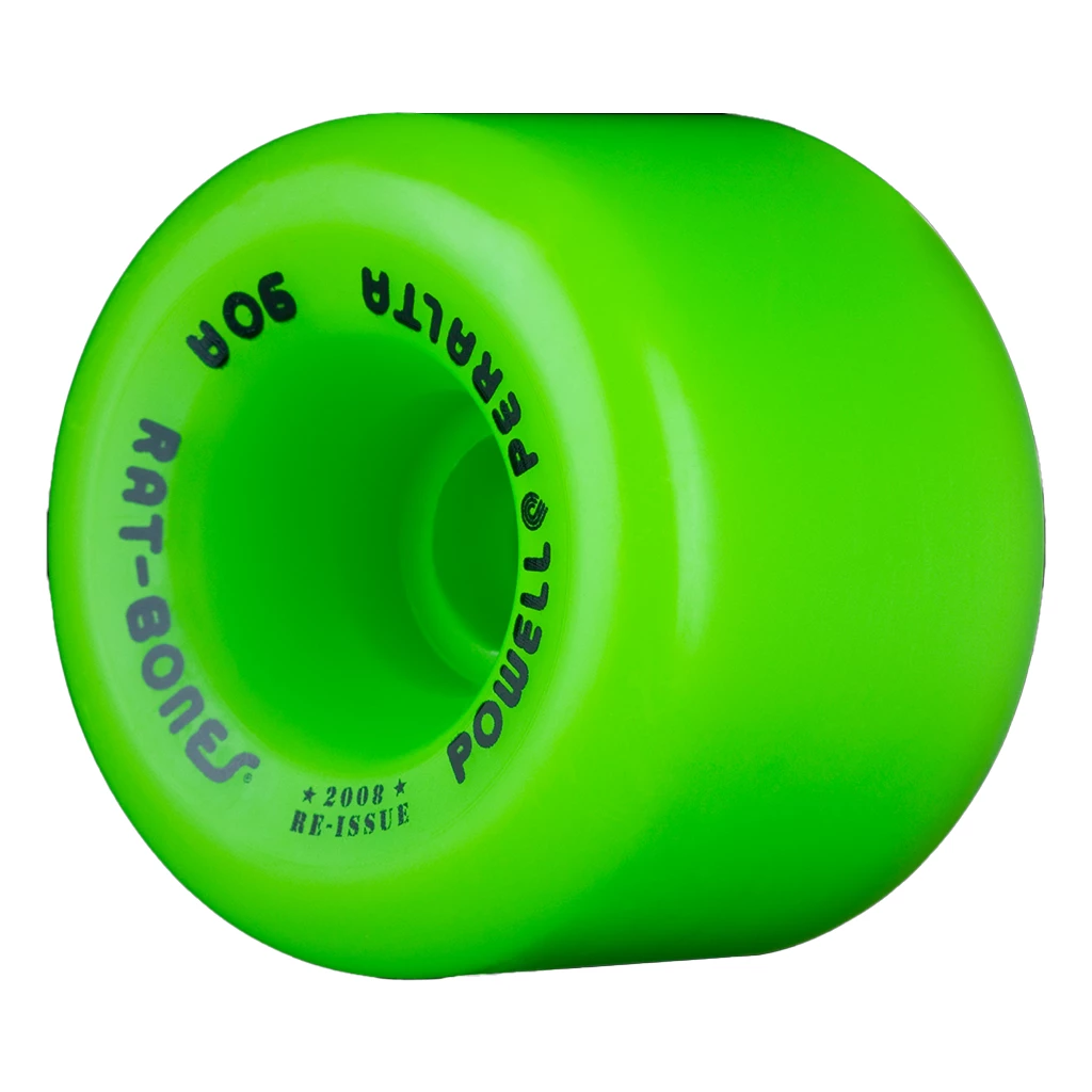 POWELL PERALTA - RAT BONES SKATEBOARD WHEELS: GREEN 60MM X 90A Skateboarding 1 POWELL PERALTA - RAT BONES SKATEBOARD WHEELS: GREEN 60MM X 90A Skateboarding