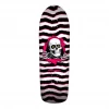 POWELL PERALTA - RIPPER OG SKATEBOARD DECK: WHITE/PINK 10" X 30"
