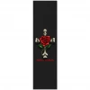 Skateboarding POWELL PERALTA - ROSE CROSS GRIPTAPE SHEET: 9" X 33"