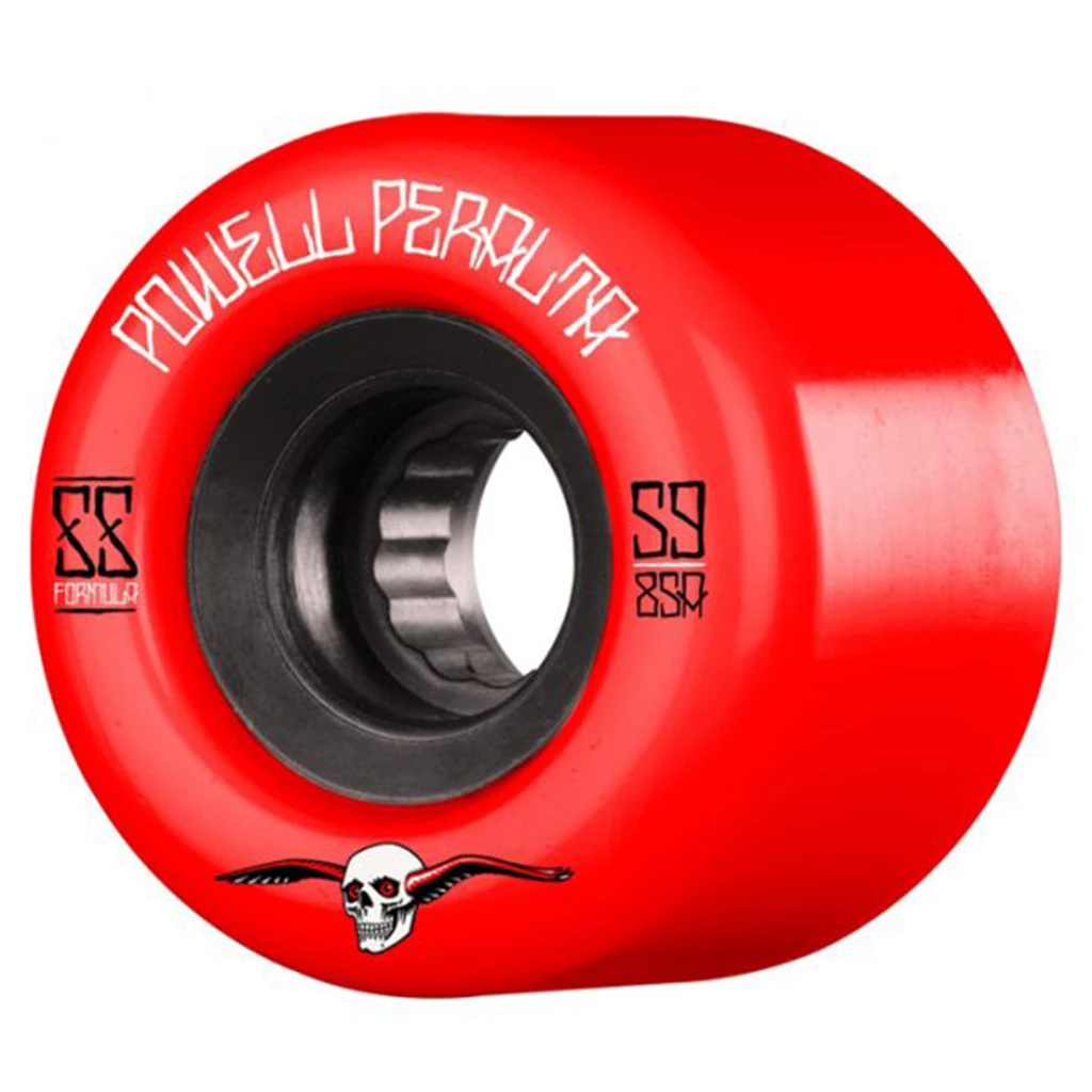 POWELL PERALTA - SSF G SLIDES SKATEBOARD WHEELS: RED 59MM X 85A 1 POWELL PERALTA - SSF G SLIDES SKATEBOARD WHEELS: RED 59MM X 85A