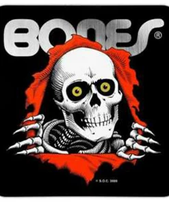Stickers POWELL PERALTA X BONES - RIPPER BUMPER STICKER: BLACK 5" X 5"