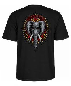 POWELL PERALTA - MIKE VALLELY ELEPHANT S/S TEE: BLACK 3 POWELL PERALTA - MIKE VALLELY ELEPHANT S/S TEE: BLACK