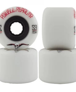 POWELL PERALTA - SSF G SLIDES SKATEBOARD WHEELS: WHITE 59MM X 85A Skateboarding