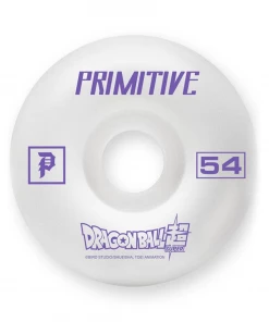 PRIMITIVE X GOKU BLACK ROSE SWIRL SKATEBOARD WHEELS 54MM Skateboarding