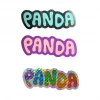 PANDA - LOGO STICKER: 4.5" X 1.5"