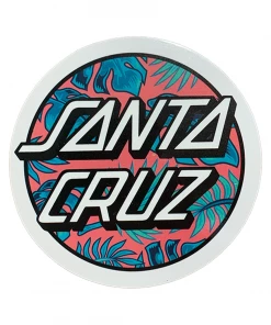 SANTA CRUZ - CABANA DIE CUT VINYL STICKER: 3" X 3" Trucks