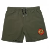 SANTA CRUZ - CLASSIC DOT CRUZIER BEACH SHORT: OLIVE GREEN Trucks