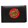 SANTA CRUZ - CLASSIC DOT VELCRO WALLET: BLACK Trucks