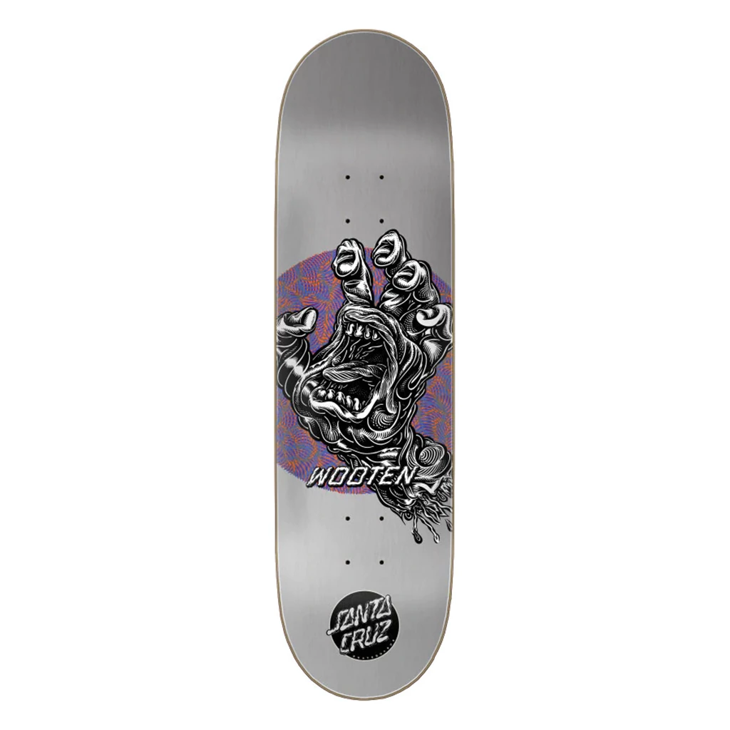 SANTA CRUZ - JAKE WOOTEN ALIVE HAND VX SKATEBOARD DECK. 8.5" X 32.2" 1 SANTA CRUZ - JAKE WOOTEN ALIVE HAND VX SKATEBOARD DECK. 8.5" X 32.2"