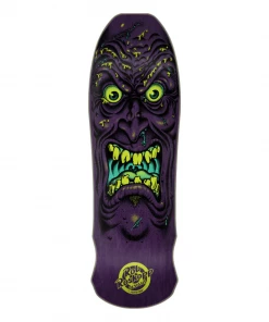SANTA CRUZ - ROB ROSKOPP FACE REISSUE SKATEBOARD DECK / BLACK-PURPLE. 9.5" X 31.0" Skateboarding