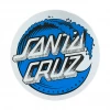 SANTA CRUZ - STIPPLE WAVE DOT DIE CUT VINYL STICKER: BLUE 3" X 3" Trucks