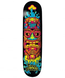 THANK YOU - TOREY PUDWILL TIKI SKATEBOARD DECK: 7.75"