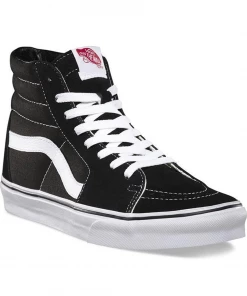 VANS - SK8-HI SHOES BLACK/BLACK/WHITE