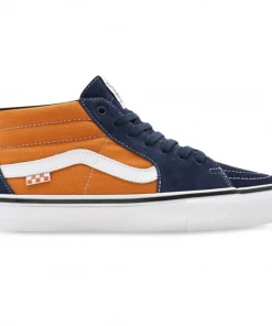 Trucks VANS - SKATE GROSSO MID PRO SHOES NAVY/ORANGE