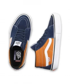 Trucks VANS - SKATE GROSSO MID PRO SHOES NAVY/ORANGE