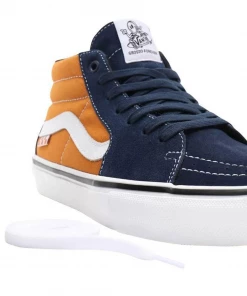 Trucks VANS - SKATE GROSSO MID PRO SHOES NAVY/ORANGE