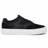 DC - YOUTH JOSH KALIS VULC SHOE: BLACK/BLACK/WHITE Trucks